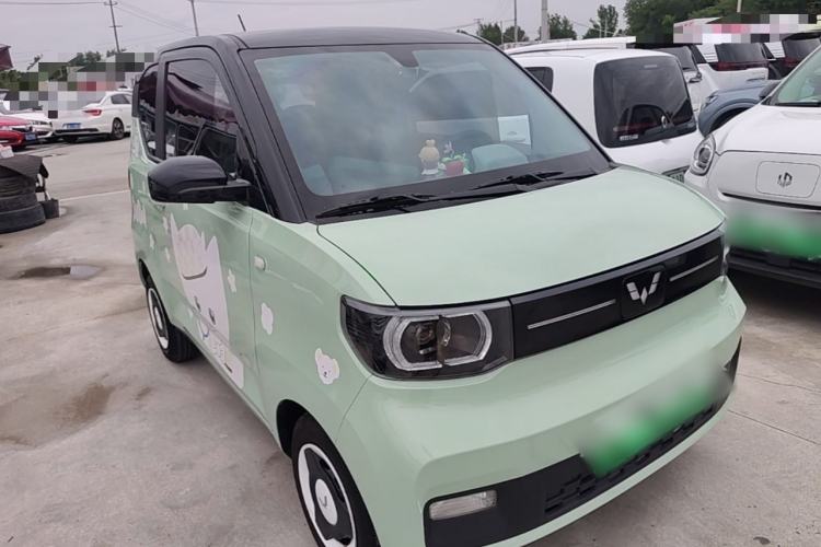 Used Wuling Hongguang MINIEV 2022 Macaron Premium Model – Lithium Iron Phosphate Front Right 45 Deg
