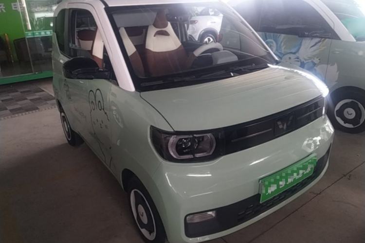 Used Wuling Hongguang MINIEV 2022 Macaron Premium Model – Lithium Iron Phosphate Front Right 45 Deg