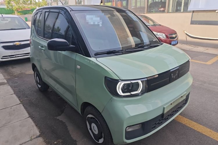 Used Wuling Hongguang MINIEV 2022 Macaron Fashion Edition Lithium-Nickel-Cobalt-Alpha-oxide Front Right 45 Deg