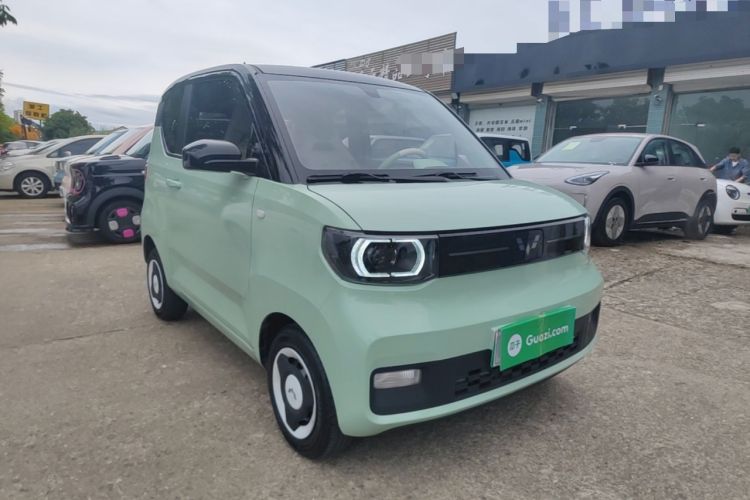 Used Wuling Hongguang MINIEV 2022 Macaron Premium Model – Lithium Iron Phosphate Front Right 45 Deg