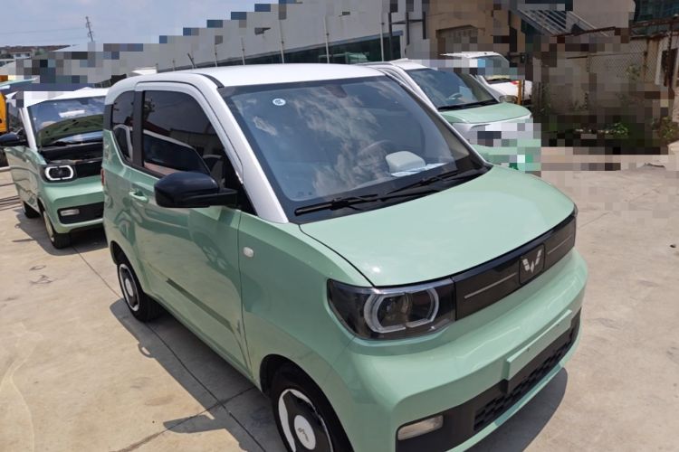 Used Wuling Hongguang MINIEV 2022 Macaron Premium Model – Lithium Iron Phosphate Front Right 45 Deg