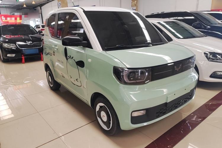Used Wuling Hongguang MINIEV 2022 Macaron Premium Model – Lithium Iron Phosphate Front Right 45 Deg