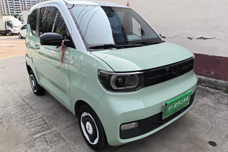 Used Wuling Hongguang MINIEV 2022 Macaron Premium Model – Lithium Iron Phosphate Front Right 45 Deg