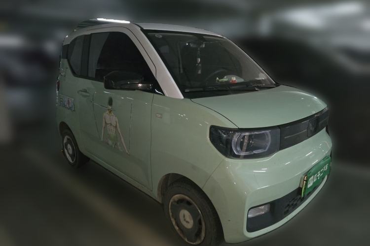 Used Wuling Hongguang MINIEV 2022 Macaron Fashion Edition Lithium-Nickel-Cobalt-Alpha-oxide Front Right 45 Deg