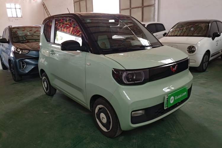 Used Wuling Hongguang MINIEV 2022 Macaron Premium Model – Lithium Iron Phosphate Front Right 45 Deg