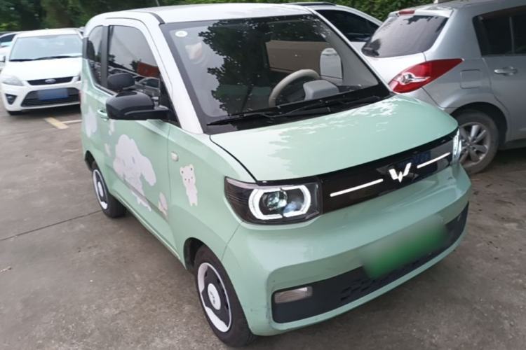 Used Wuling Hongguang MINIEV 2022 Macaron Premium Model – Lithium Iron Phosphate Front Right 45 Deg