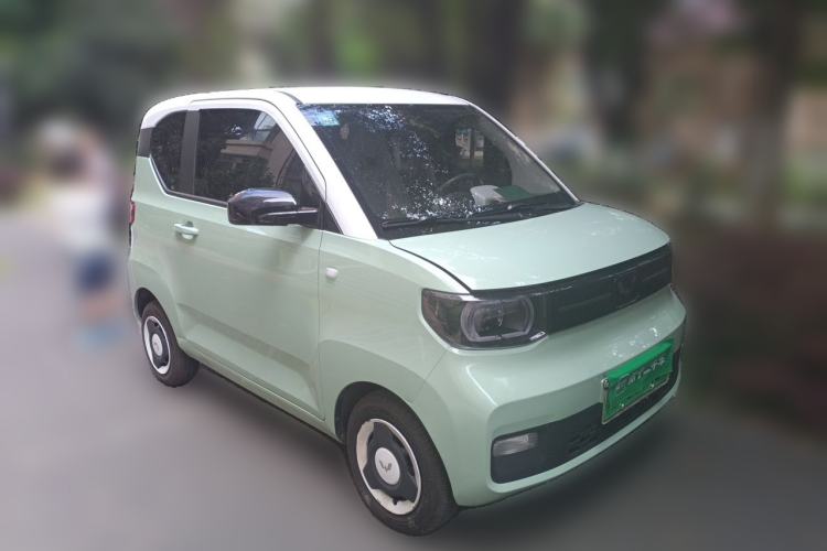 Used Wuling Hongguang MINIEV 2022 Macaron Premium Model – Lithium Ternary Battery Front Right 45 Deg