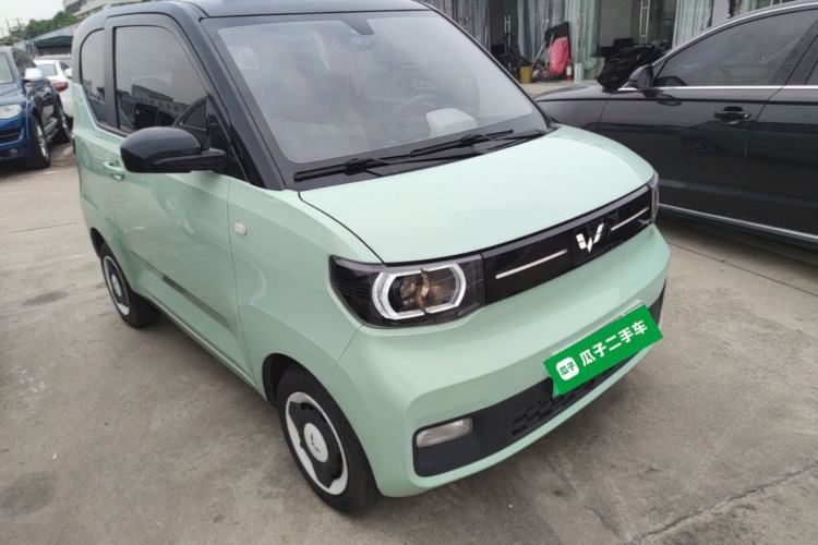 Used Wuling Hongguang MINIEV 2022 Macaron Premium Model – Lithium Ternary Battery Front Right 45 Deg
