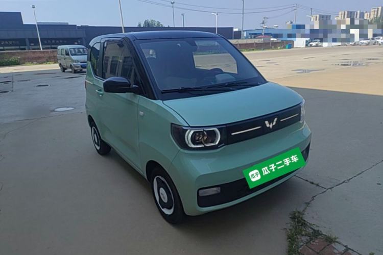 Used Wuling Hongguang MINIEV 2022 Macaron Fashion Edition Lithium-Nickel-Cobalt-Alpha-oxide Front Right 45 Deg
