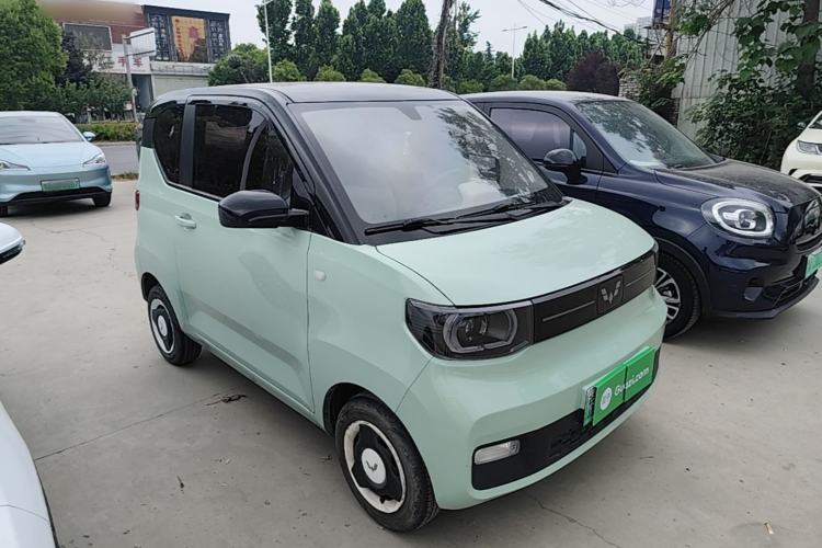 Used Wuling Hongguang MINIEV 2022 Macaron Premium Model – Lithium Iron Phosphate Front Right 45 Deg