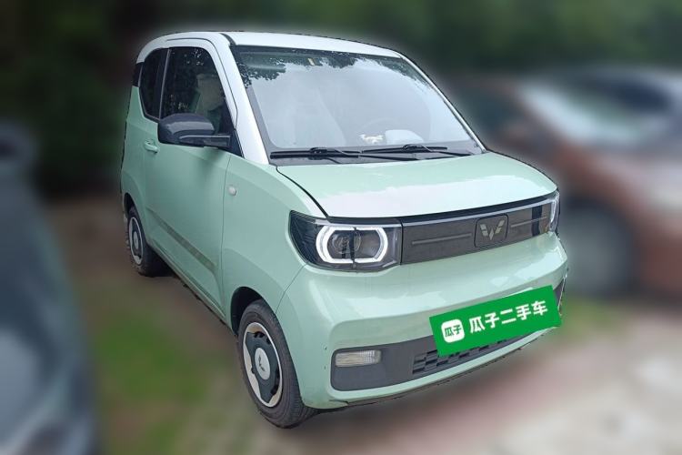 Used Wuling Hongguang MINIEV 2022 Macaron Fashion Model Lithium Iron Phosphate Front Right 45 Deg