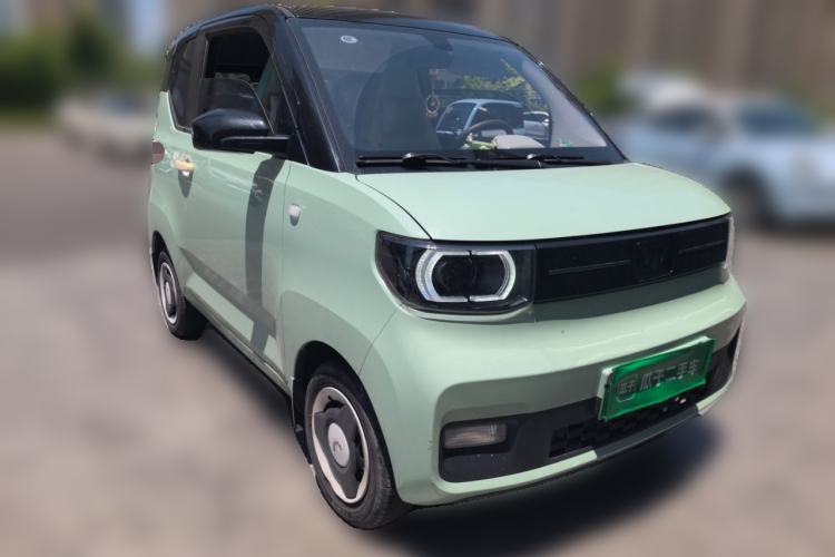 Used Wuling Hongguang MINIEV 2022 Macaron Fashion Model Lithium Iron Phosphate Front Right 45 Deg