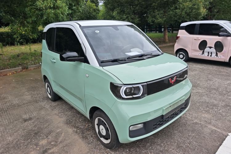 Used Wuling Hongguang MINIEV 2022 Macaron Premium Model – Lithium Iron Phosphate Front Right 45 Deg