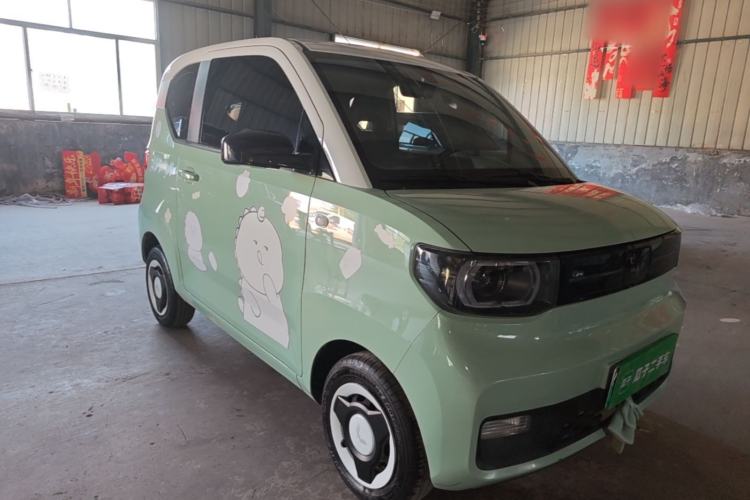 Used Wuling Hongguang MINIEV 2022 Macaron Fashion Model Lithium Iron Phosphate Front Right 45 Deg