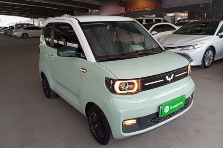 Used Wuling Hongguang MINIEV 2022 Macaron Fashion Edition Lithium-Nickel-Cobalt-Alpha-oxide Front Right 45 Deg