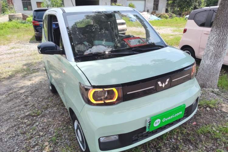 Used Wuling Hongguang MINIEV 2022 Macaron Premium Model – Lithium Iron Phosphate Front Right 45 Deg