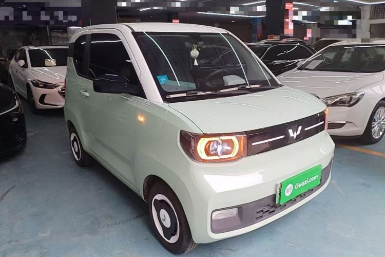 Used Wuling Hongguang MINIEV 2022 Macaron Premium Model – Lithium Iron Phosphate Front Right 45 Deg