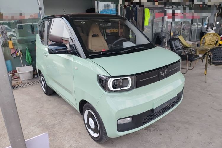 Used Wuling Hongguang MINIEV 2022 Macaron Premium Model – Lithium Iron Phosphate Front Right 45 Deg
