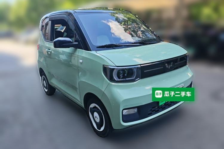 Used Wuling Hongguang MINIEV 2022 Macaron Premium Model – Lithium Iron Phosphate Front Right 45 Deg