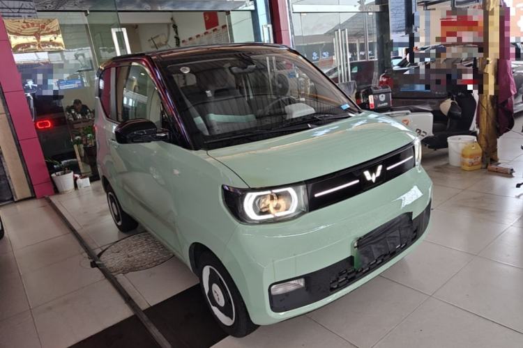 Used Wuling Hongguang MINIEV 2022 Macaron Premium Model – Lithium Iron Phosphate Front Right 45 Deg