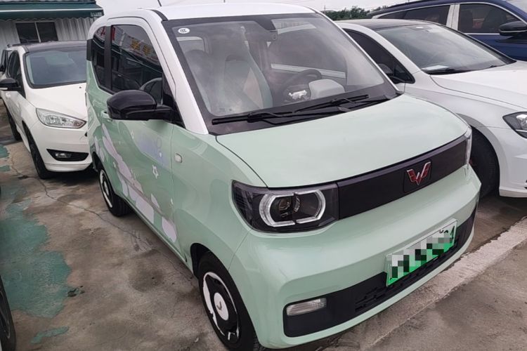 Used Wuling Hongguang MINIEV 2022 Macaron Premium Model – Lithium Iron Phosphate Front Right 45 Deg