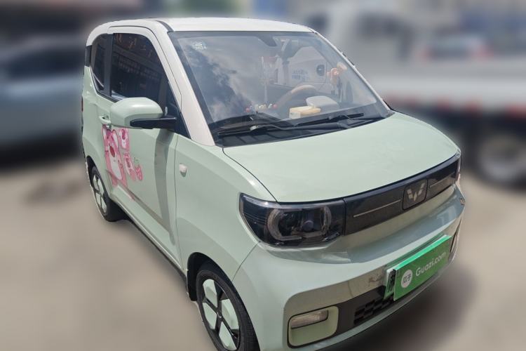 Used Wuling Hongguang MINIEV 2022 Macaron Fashion Model Lithium Iron Phosphate Front Right 45 Deg
