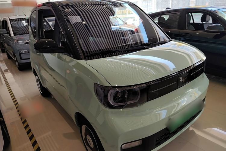 Used Wuling Hongguang MINIEV 2022 Macaron Premium Model – Lithium Iron Phosphate Front Right 45 Deg