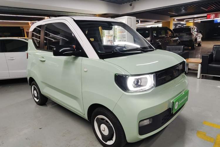 Used Wuling Hongguang MINIEV 2022 Macaron Premium Model – Lithium Iron Phosphate Front Right 45 Deg