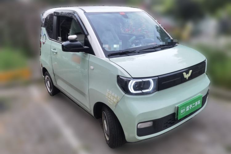 Used Wuling Hongguang MINIEV 2022 Macaron Premium Model – Lithium Iron Phosphate Front Right 45 Deg
