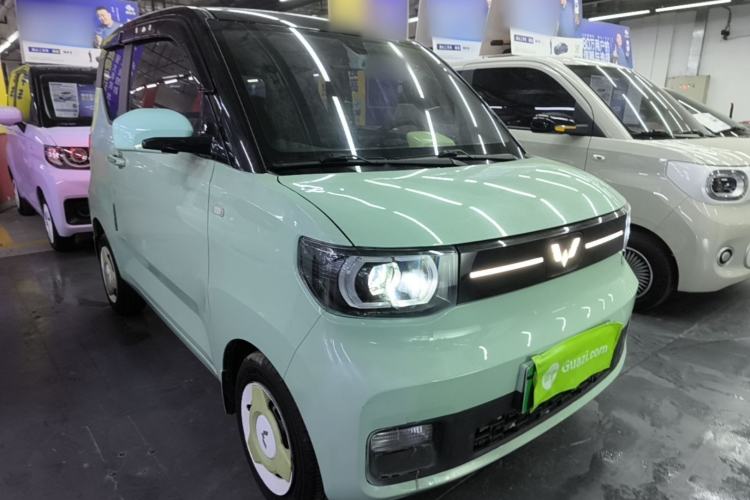 Used Wuling Hongguang MINIEV 2022 Macaron Premium Model – Lithium Iron Phosphate Front Right 45 Deg
