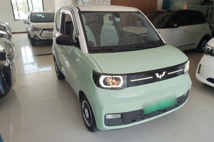 Used Wuling Hongguang MINIEV 2022 Macaron Premium Model – Lithium Iron Phosphate Front Right 45 Deg
