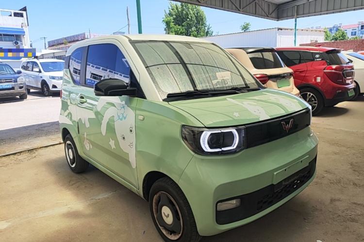 Used Wuling Hongguang MINIEV 2022 Macaron Fashion Model Lithium Iron Phosphate Front Right 45 Deg