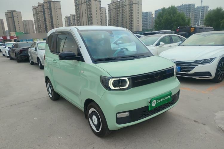 Used Wuling Hongguang MINIEV 2022 Macaron Premium Model – Lithium Iron Phosphate Front Right 45 Deg