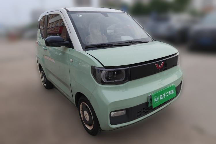 Used Wuling Hongguang MINIEV 2022 Macaron Premium Model – Lithium Ternary Battery Front Right 45 Deg