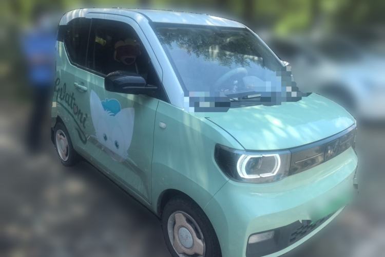 Used Wuling Hongguang MINIEV 2022 Macaron Premium Model – Lithium Ternary Battery Front Right 45 Deg