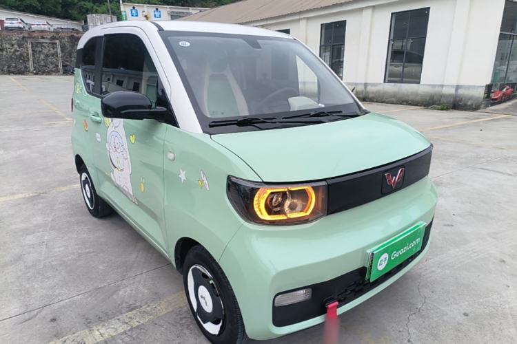 Used Wuling Hongguang MINIEV 2022 Macaron Premium Model – Lithium Iron Phosphate Front Right 45 Deg
