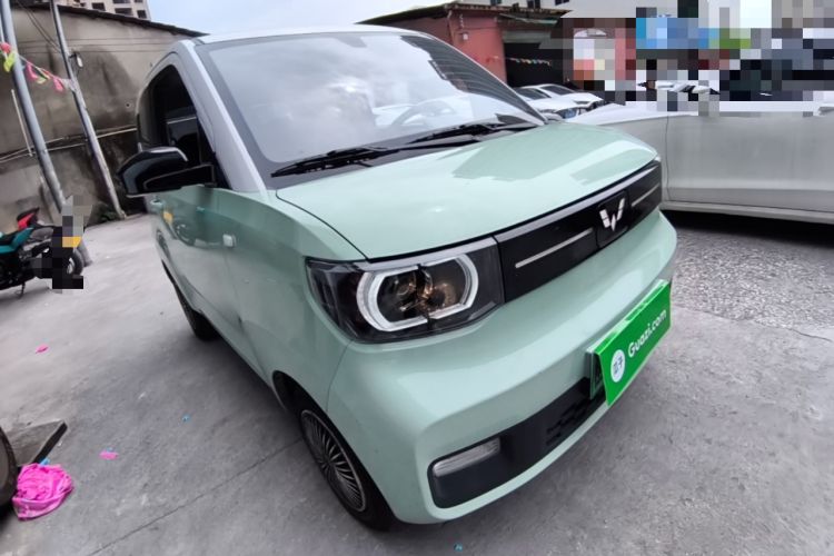 Used Wuling Hongguang MINIEV 2022 Macaron Premium Model – Lithium Ternary Battery Front Right 45 Deg