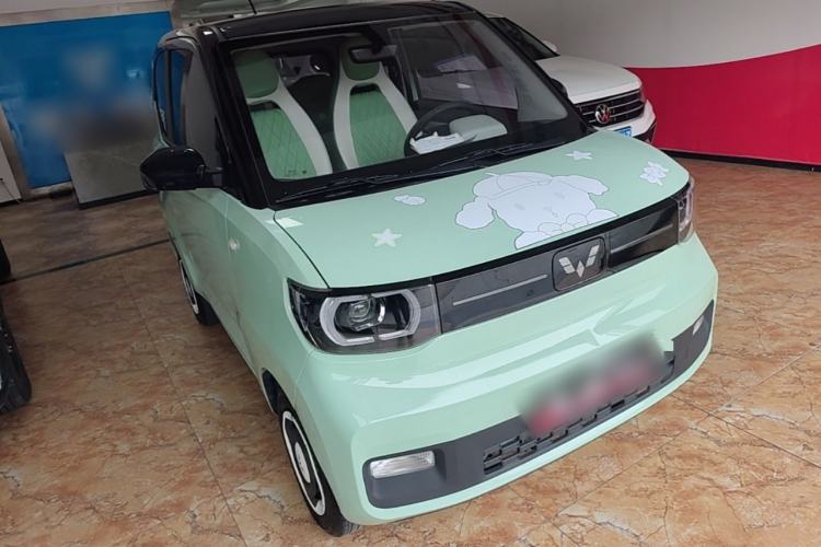 Used Wuling Hongguang MINIEV 2022 Macaron Premium Model – Lithium Iron Phosphate Front Right 45 Deg