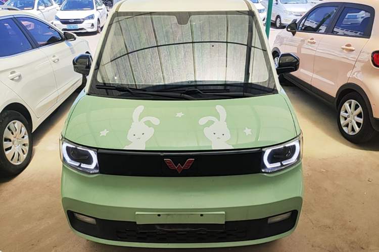 Used Wuling Hongguang MINIEV 2022 Macaron Fashion Model Lithium Iron Phosphate Front