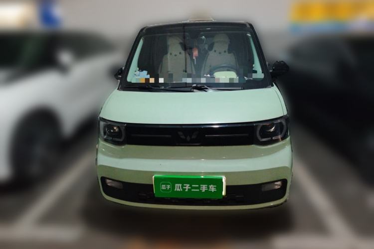 Used Wuling Hongguang MINIEV 2022 Macaron Fashion Model Lithium Iron Phosphate Front