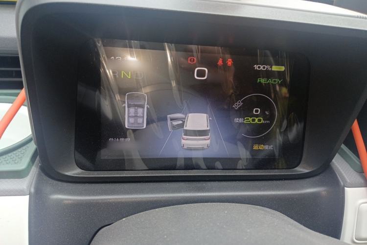 Used Wuling Hongguang MINIEV 2022 GAMEBOY 200km Gaming Edition with Lithium Iron Phosphate Instrument Cluster