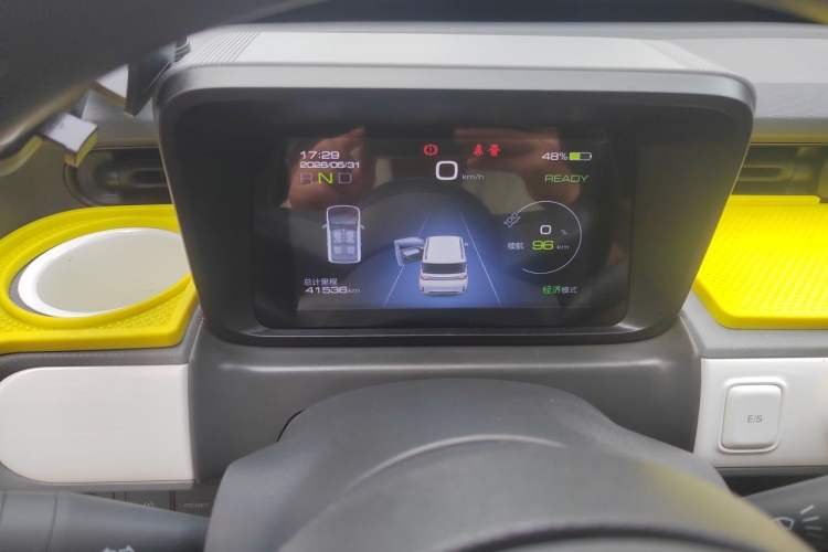 Used Wuling Hongguang MINIEV 2022 GAMEBOY 200km Gaming Edition with Lithium Iron Phosphate Instrument Cluster