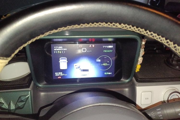 Used Wuling Hongguang MINIEV 2022 GAMEBOY 200km Play Edition with Lithium Iron Phosphate Instrument Cluster
