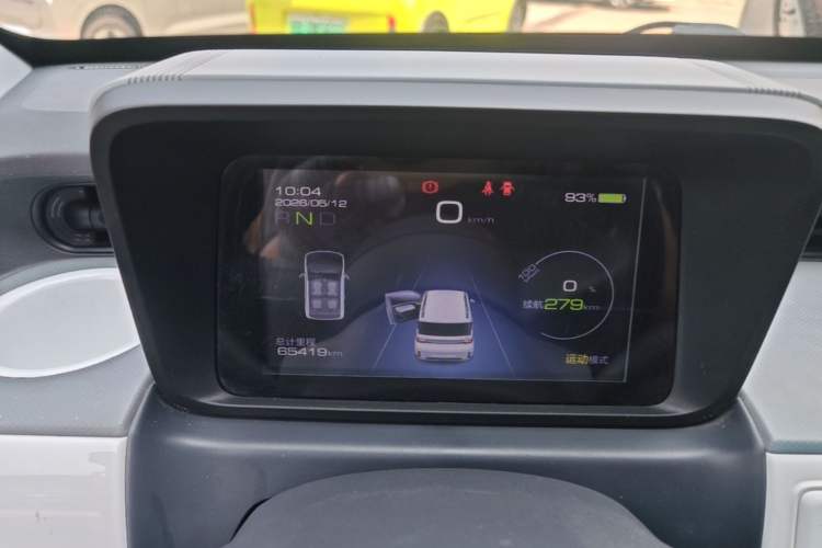 Used Wuling Hongguang MINIEV 2022 GAMEBOY 300km Enthusiast Model with Lithium Iron Phosphate Instrument Cluster