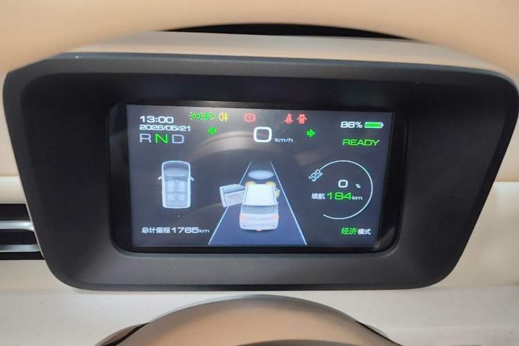 Used Wuling Hongguang MINIEV 2022 Macaron Colorful Edition Lithium Iron Phosphate Instrument Cluster