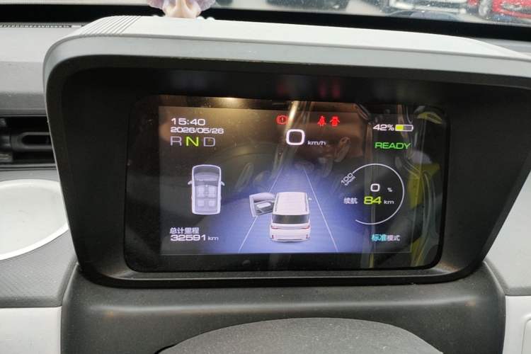 Used Wuling Hongguang MINIEV 2022 GAMEBOY 200km Gaming Edition with Lithium Iron Phosphate Instrument Cluster