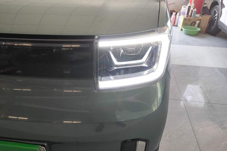 Used Wuling Hongguang MINIEV 2022 GAMEBOY 300km Enthusiast Model with Lithium Iron Phosphate Left Front Headlight