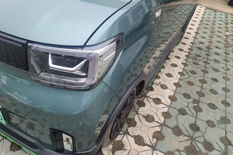 Used Wuling Hongguang MINIEV 2022 GAMEBOY 200km Gaming Edition with Lithium Iron Phosphate Left Front Headlight