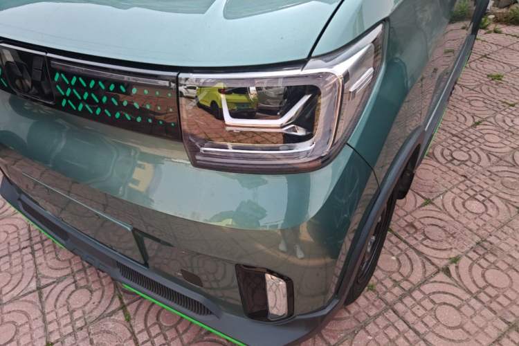 Used Wuling Hongguang MINIEV 2022 GAMEBOY 300km Enthusiast Model with Lithium Iron Phosphate Left Front Headlight