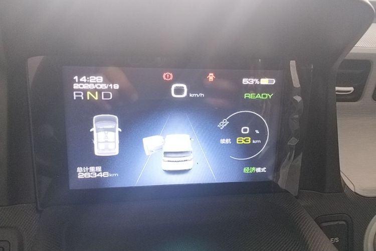 Used Wuling Hongguang MINIEV 2022 Macaron Fashion Edition Lithium-Nickel-Cobalt-Alpha-oxide Odometer Close Up